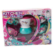 Unicorn Tea Set, 9 Piece